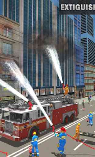 bombero camión simulador: rescate juegos 2
