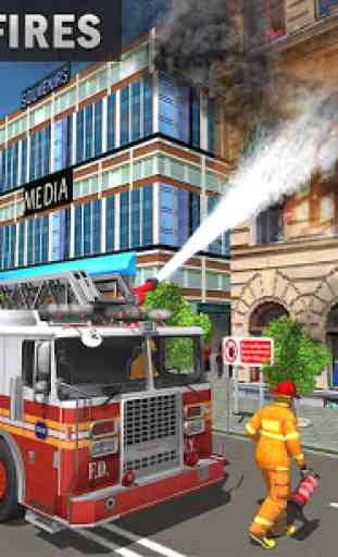 bombero camión simulador: rescate juegos 3