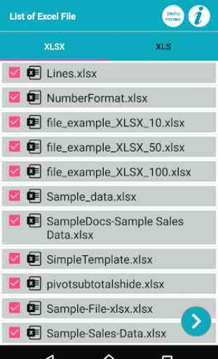 Convert Excels to PDF: Export XLS XLSX Data To PDF 1