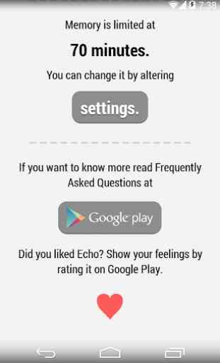 Echo: Time Travelling Recorder 2