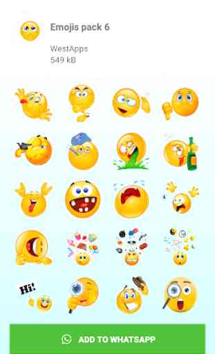 Emoticons stickers for whatsapp 2