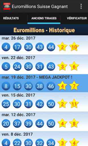 Euromillions Suisse Résultats 4
