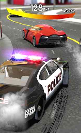 Extreme Police Chase 2-Impossible Stunt Car Racing 3