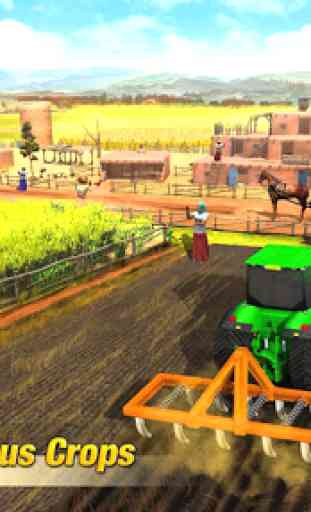 Farming Tractor Simulator: Offroad Tractor Driving 3