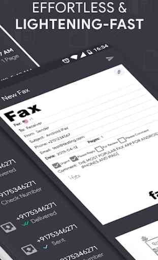Fax App: Send fax from phone, receive fax document 2