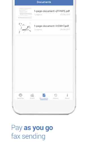 FAX - Envíe fax desde Android 4