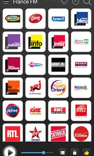France Radio Stations Online - French FM AM Music 1