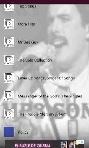 Freddie Mercury Songs 2