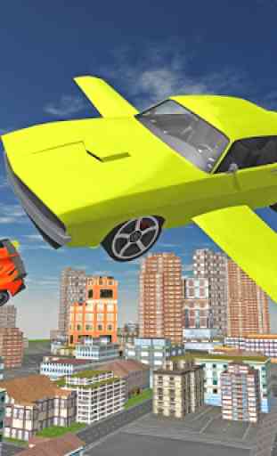 Futuristic Real Flying Car 3D 3