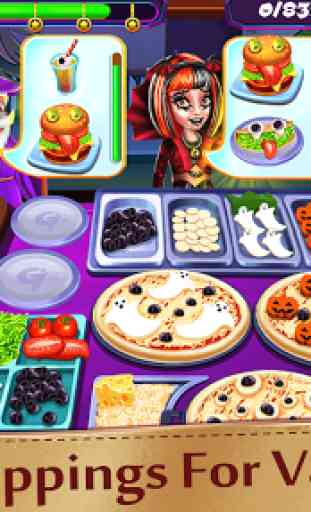 Halloween Cooking: Chef Madness Fever Games Craze 2