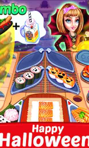 Halloween Cooking: Chef Madness Fever Games Craze 4