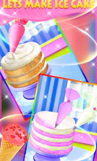 Ice Cream Cones Cake - Juego de cocina  2