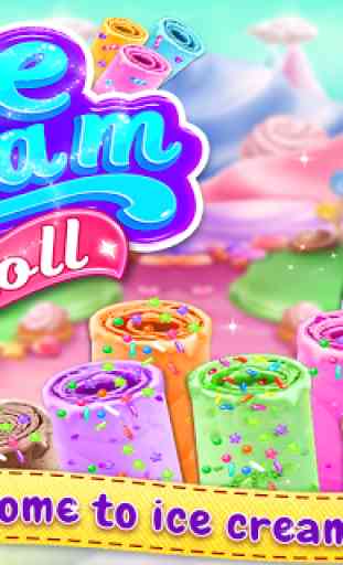 Ice Cream Roll - Stir-fried Ice Cream Maker Game 1