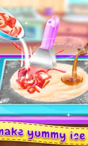 Ice Cream Roll - Stir-fried Ice Cream Maker Game 2