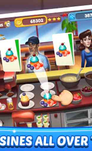 Juegos de cocina Restaurante Cocinero Comida Craze 3