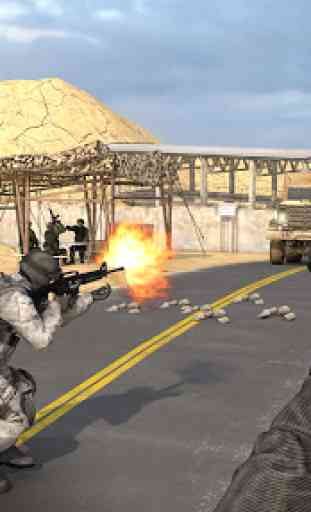 Juegos de disparos en acción: juegos de ejército 1