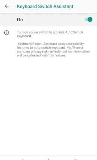 Keyboard Switch Assistant - auto switch keyboard 3