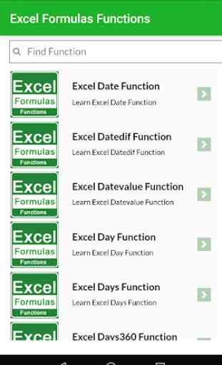 Learn Excel Formulas Functions Example App Offline 4