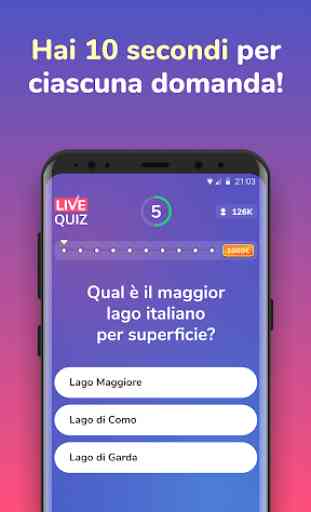 Live Quiz - Vinci Premi Veri 2