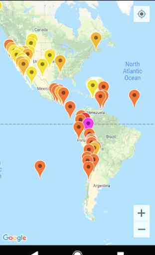 Mapa de Terremotos y Tsunamis 3