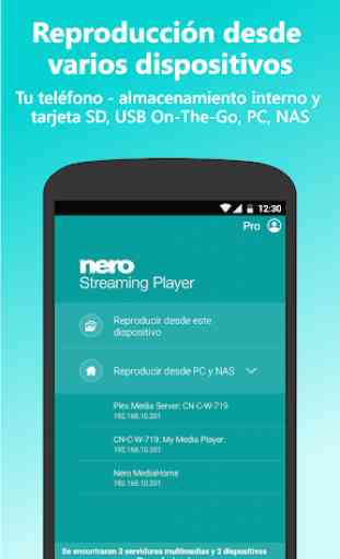 Nero Streaming Player Pro | Connect phone to TV 2