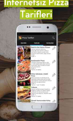 İnternetsiz Pizza Tarifleri 1