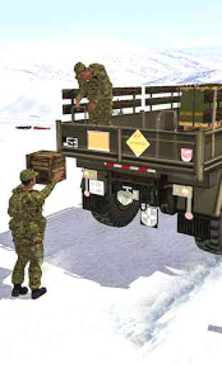 Offroad Camión Conductor - Army Cargo Transporter 2