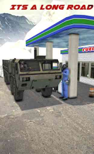 Offroad Camión Conductor - Army Cargo Transporter 4