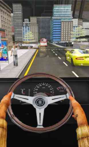 Pasajero Autobús Taxi Conducción Simulador 1