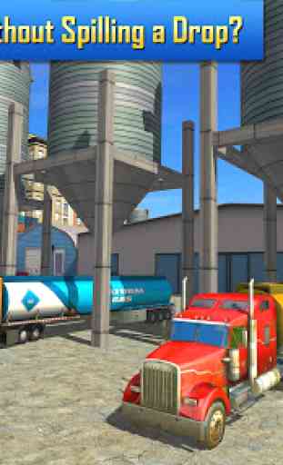 Petrolero Camión de transportista simulador 1