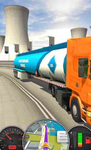 Petrolero Camión de transportista simulador 4