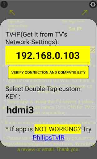 Philips TV Remote Simple Sin botones dedo gesto 2