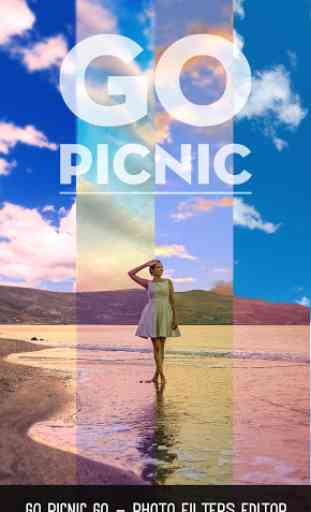 Picnic GO: Photo editor, sky overlay, lens flare 1