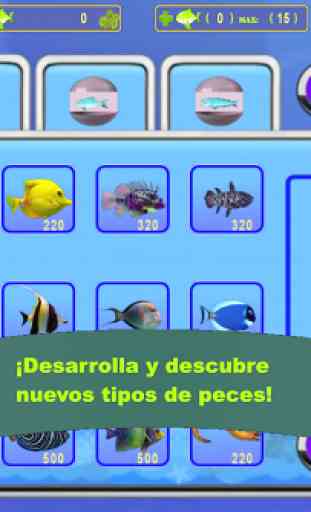 Piscifactoría de peces fantásticos  3D 2