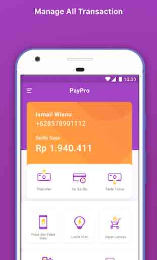 Pulsa Recharge, PLN, Pay by QR & Money Transfer 1