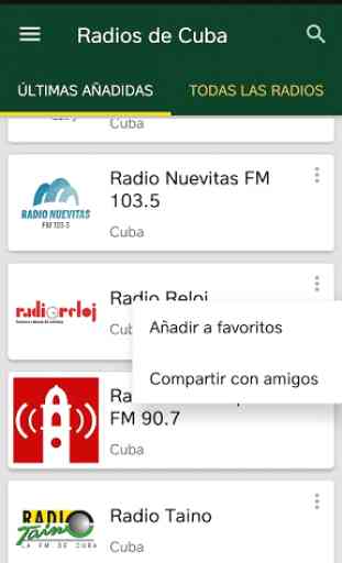 Radios de Cuba 1
