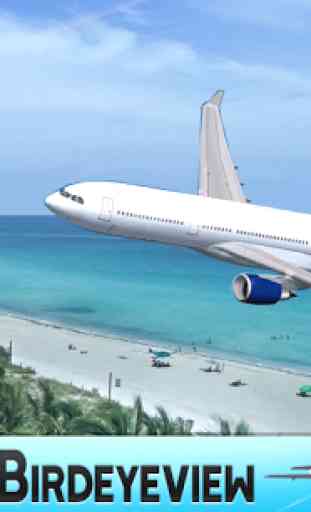 realista avión vuelo 3D 4