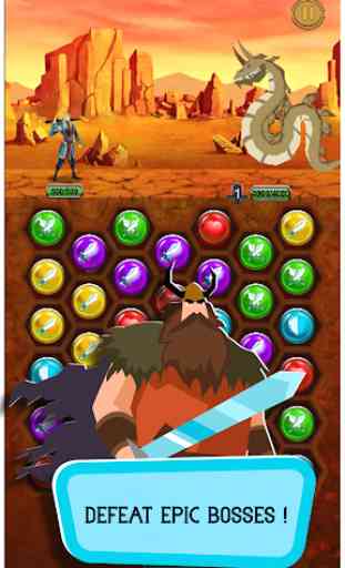 Rune Legends : Match 3 Fighting Puzzle Quest RPG 4