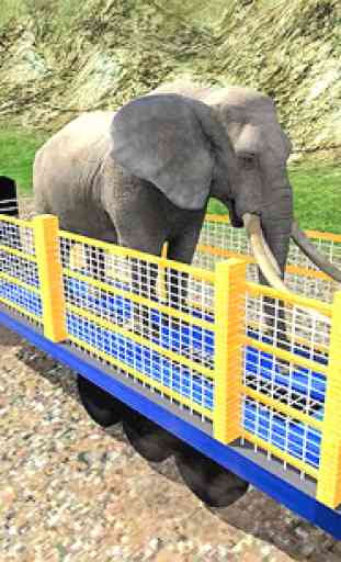 salvaje animal zoo transportador 3D camion 2019 3