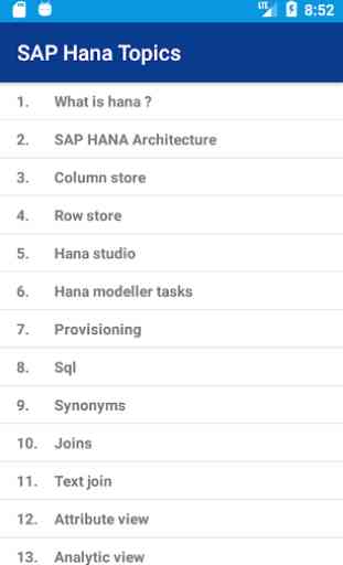 SAP HANA complete guide 2