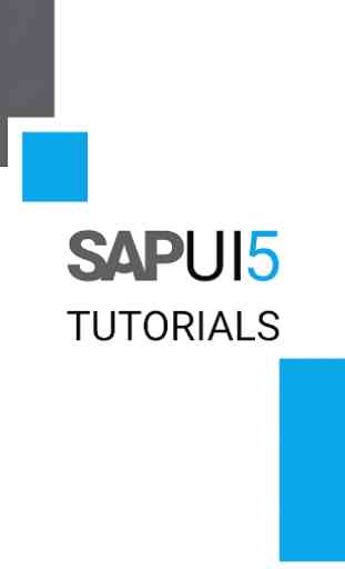 SAPUI5 Offline Tutorials 1