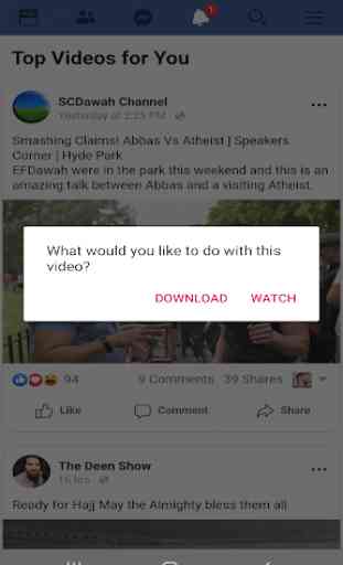 Save Videos from Facebook - FB Video Downloader 3