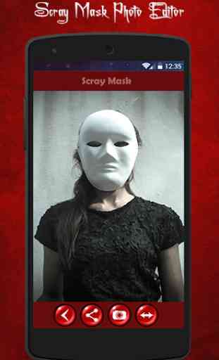 Scary Mask Photo Effect Horror 4