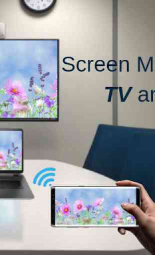 Screen Mirroring with TV/PC Mobile Screen to TV/PC 1