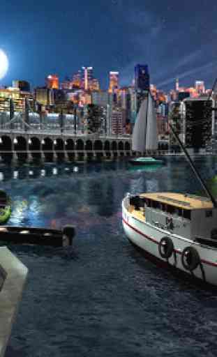 Simulador de barco de pesca: Juegos de barco 3