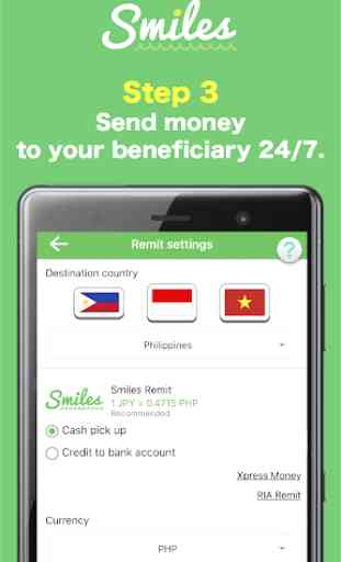 Smiles Mobile Remittance - Money Transfer App - 3