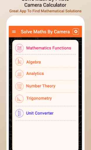 Solve Math by Photo Camera Calculator 1