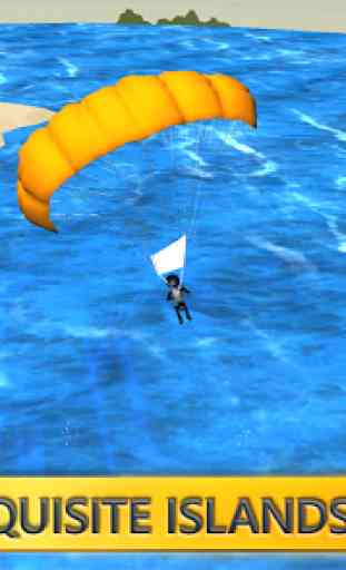 Stickman Parachute: 3D Skydiving 3