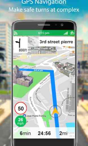 Street View en vivo, navegación GPS y mapas 3