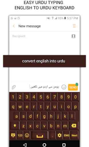 Teclado urdu de urdu fácil de escribir 2